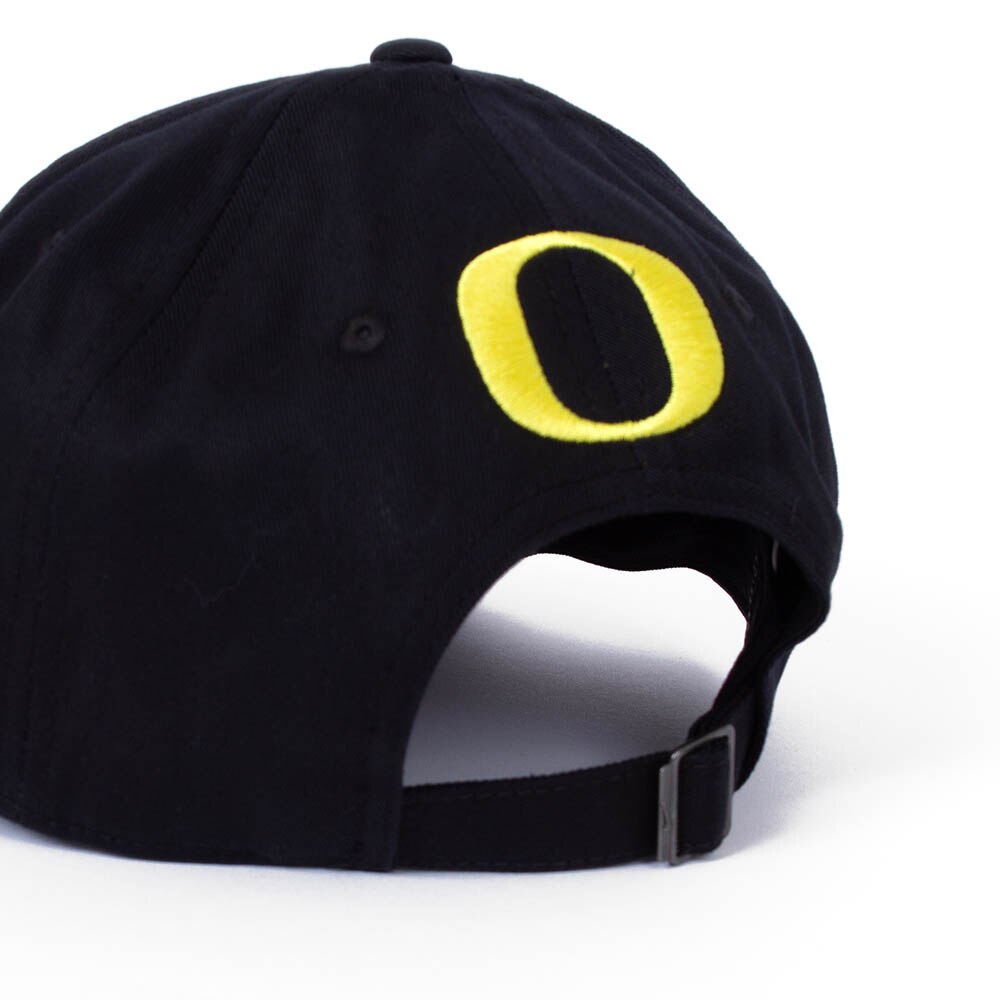 Classic Oregon O, Nike, Black, Curved Bill, Performance/Dri-FIT, Accessories, Unisex, Twill, Adjustable, Hat, 882840